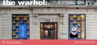 A screenshot of the homepage of The Andy Warhol Museum's website.